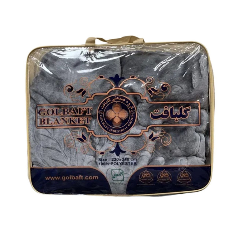 پتو گلبافت مدل گلبرجسته یکنفره سایز 220×160 سانتی متر