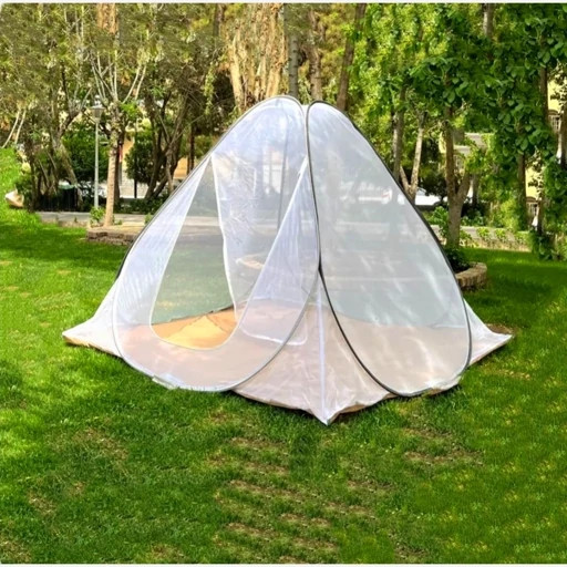 پشه بند مسافرتی ۸ نفره مدل کف ضخیم ابعاد 250×250 سانتی متر