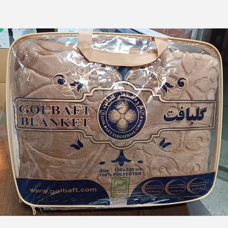 پتو گلبافت مدل گلبرجسته یکنفره سایز 220×160 سانتی متر