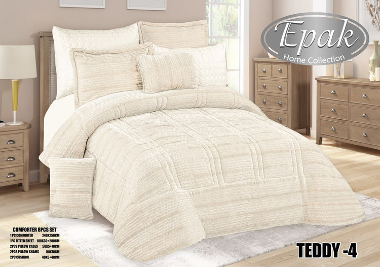 سرویس خواب ایپک مدلTEDDY دو نفره ۸ تکه