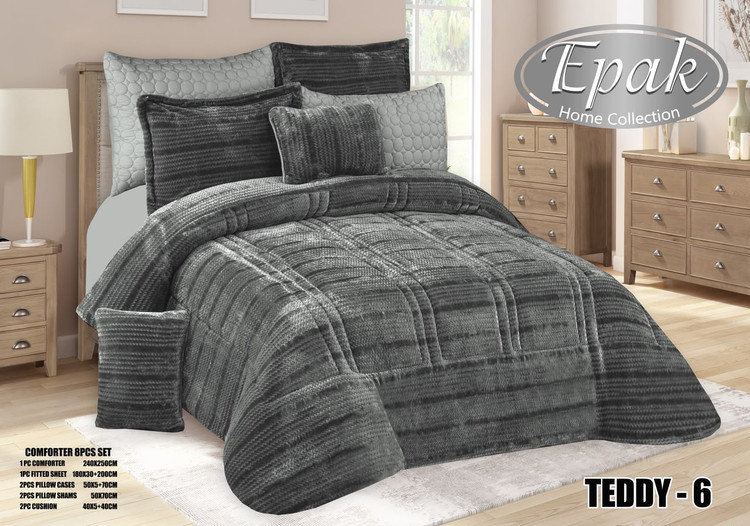 سرویس خواب ایپک مدلTEDDY دو نفره ۸ تکه