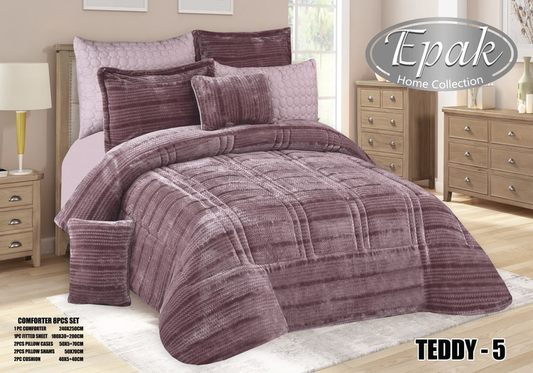 سرویس خواب ایپک مدلTEDDY دو نفره ۸ تکه